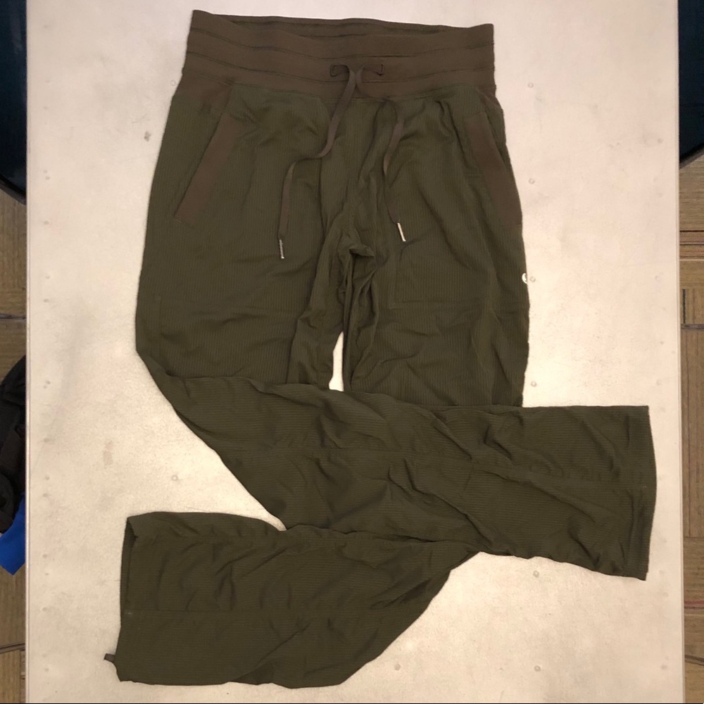 Lululemon studio pants size 6 (dark green)
